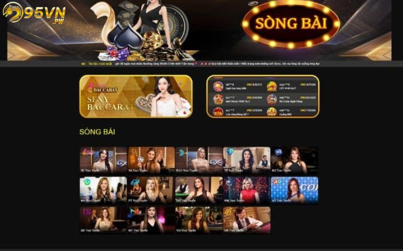 Các yếu tố giúp Casino 95VN được nhiều bet thủ yêu thích